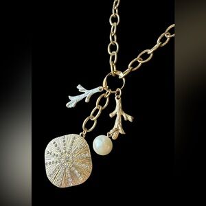 Nautical Beach Charm Necklace